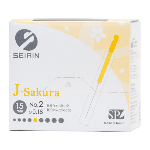 セイリン ディスポーザブル鍼灸針 J-Sakura15(旧:J15SP)