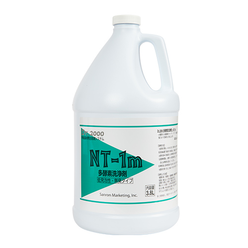 NT-1m 多酵素洗浄剤｢低発泡性･無臭｣(3.8L)