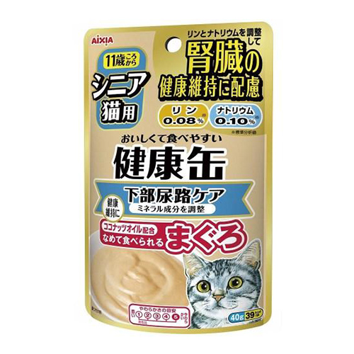 シニア猫用　健康缶パウチ　下部尿路ケア