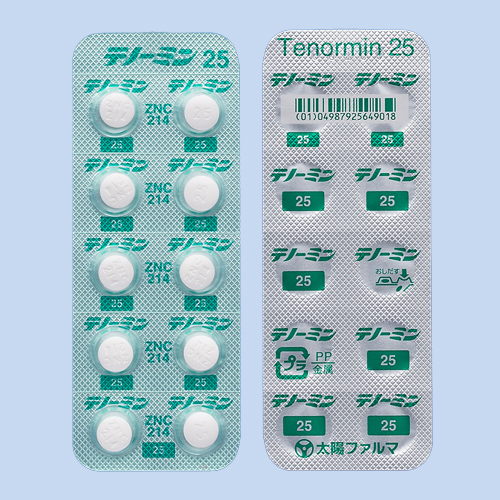 テノーミン錠25