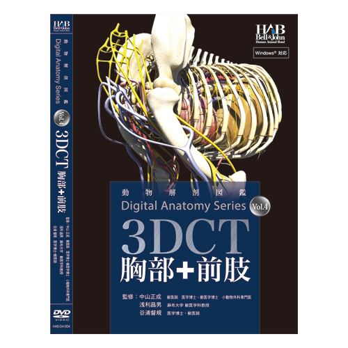 ﾃﾞｼﾞﾀﾙｱﾅﾄﾐｰ vol.4 電子図鑑 3DCT胸部+前肢【ﾘﾆｭｰｱﾙ版】