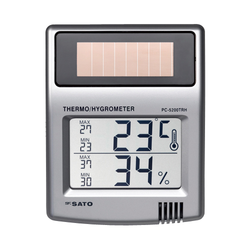 ソーラー温湿度計