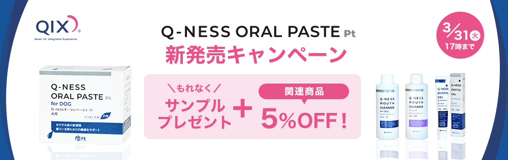 QIX Q-NESS ORAL PASTE pt �V�����L�����y�[���@3/31(��)17���܂�